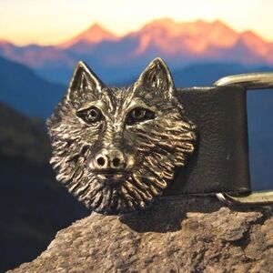 Wolf Medallion Vest Extender